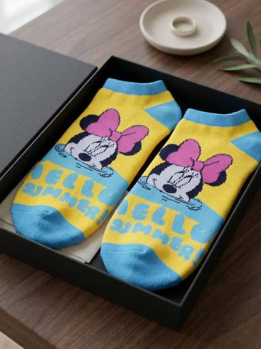 6 Pairs Women's Low Cut Ankle Socks Size 9-11 Colorful Cartoon Character Novelty